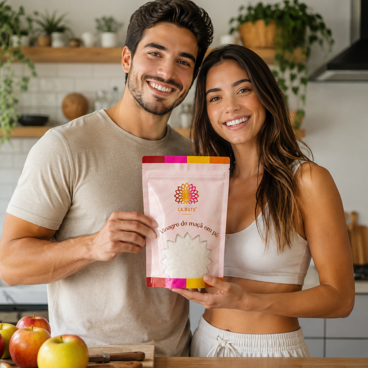 Vinagre de Maçã em Pó Premium Ca.Nuts