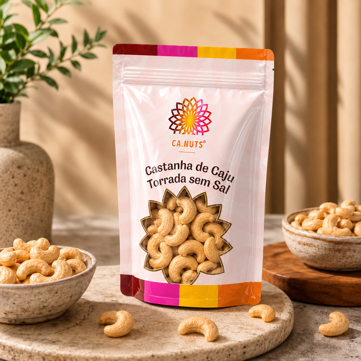 Castanha de Caju Torrada sem Sal Premium Ca.nuts