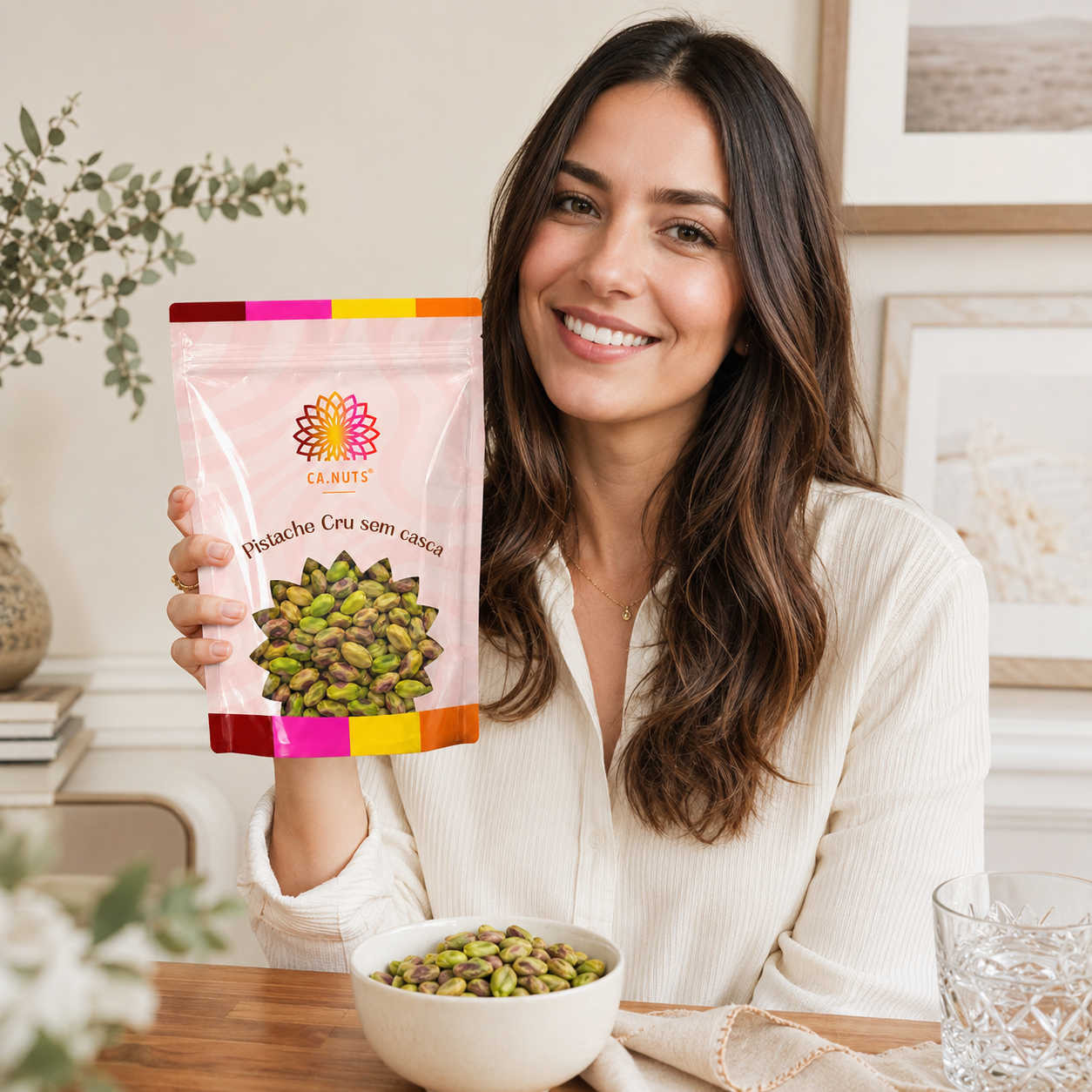 Pistache Crú sem Casca Inteiro - Premium importado | Ca.Nuts