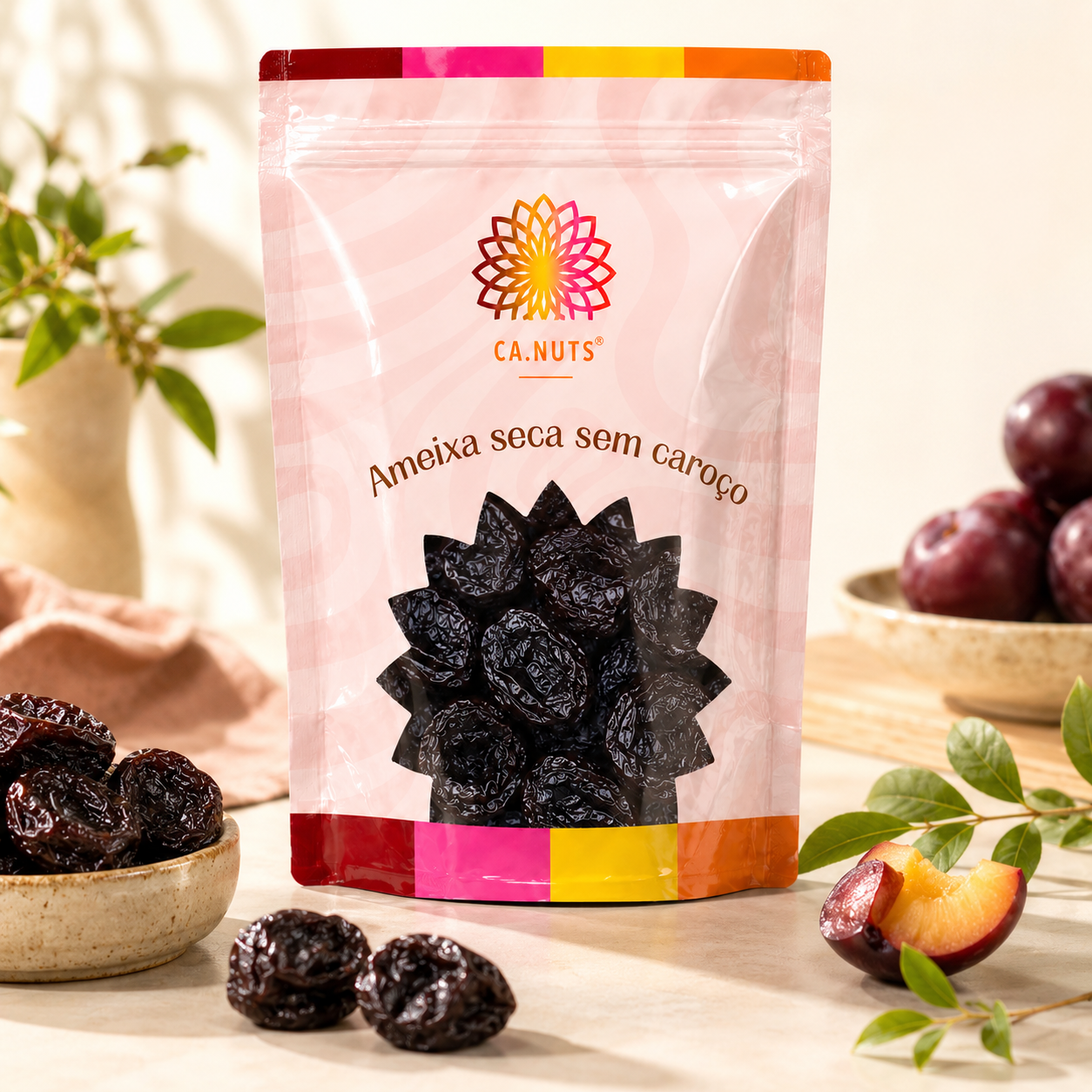 Ameixa Seca Sem Caroço Premium - Ca.Nuts