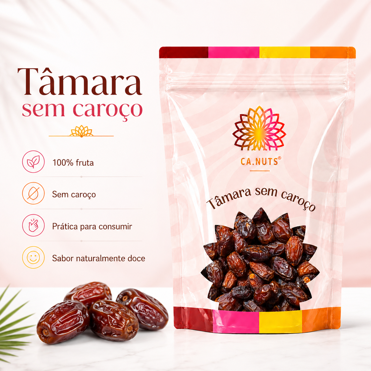 Tâmara Sem Caroço - Qualidade premium