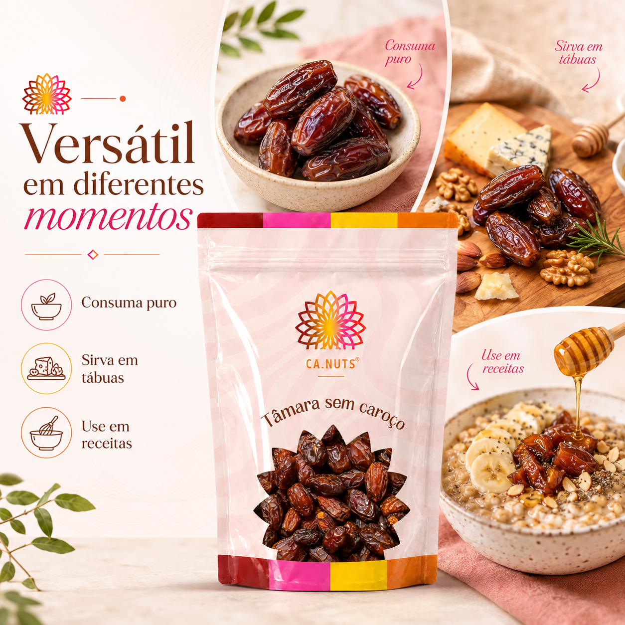 Tâmara Sem Caroço - Qualidade premium