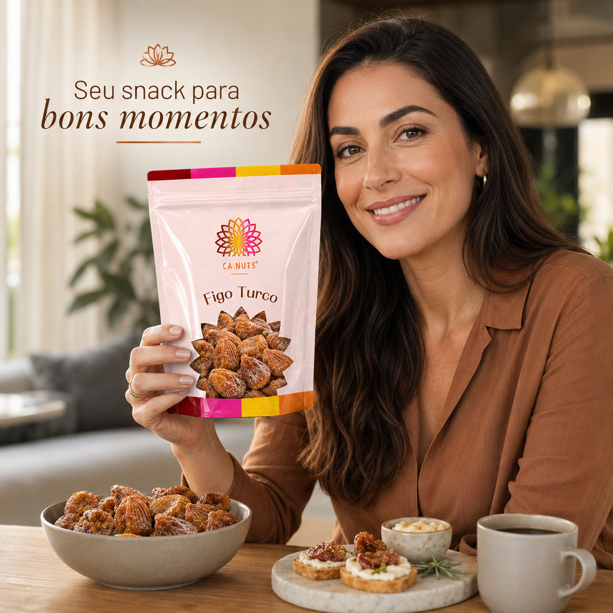 Figo Turco Desidratado Ca.Nuts | Rico em Fibras e Minerais | Ca.Nuts