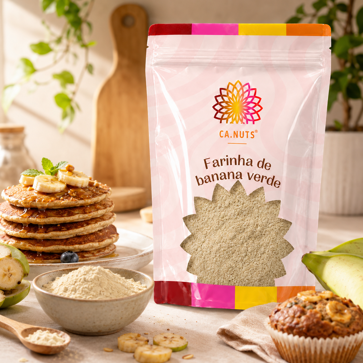 Farinha de Banana Verde Premium | Marca Ca.Nuts