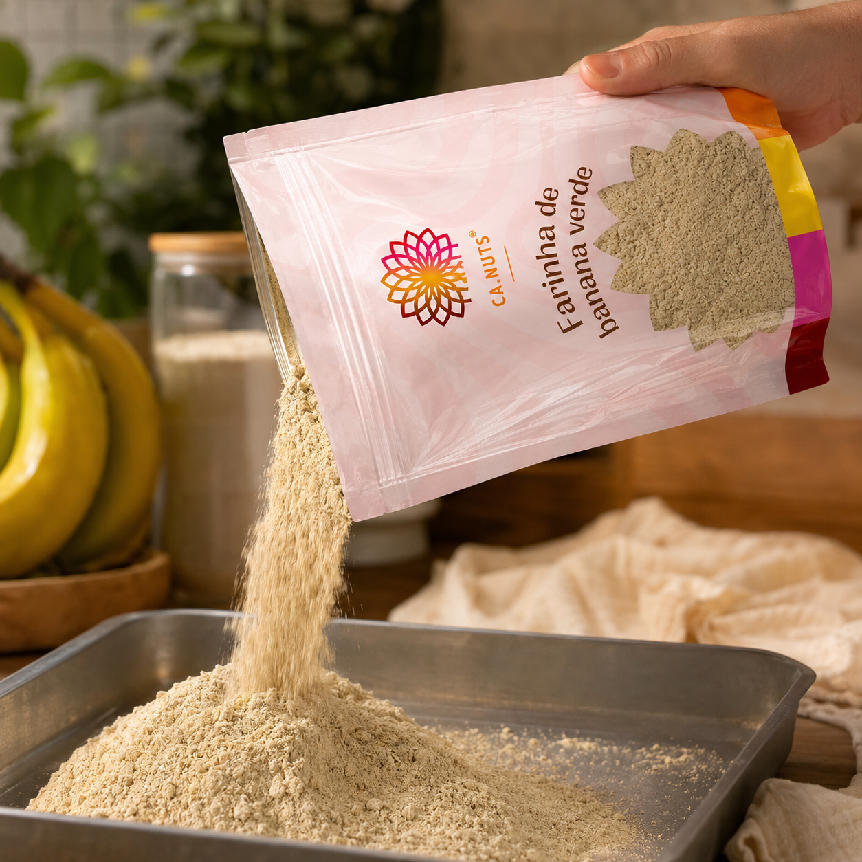 Farinha de Banana Verde Premium | Marca Ca.Nuts