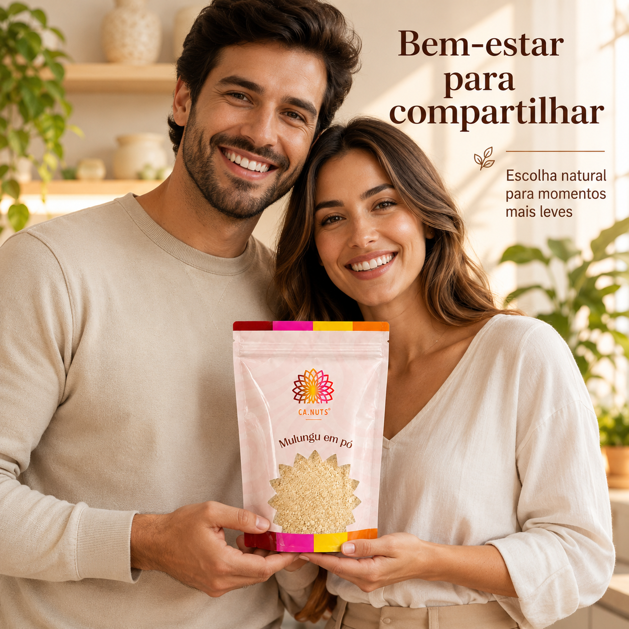 Mulungu em Pó Ca.Nuts Linha Premium de Chás