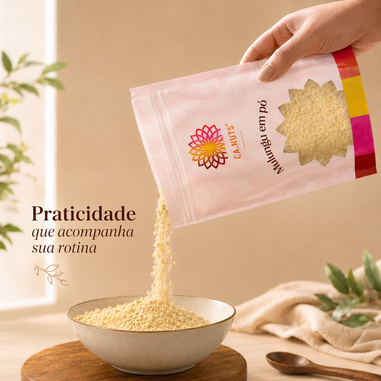 Mulungu em Pó Ca.Nuts Linha Premium de Chás