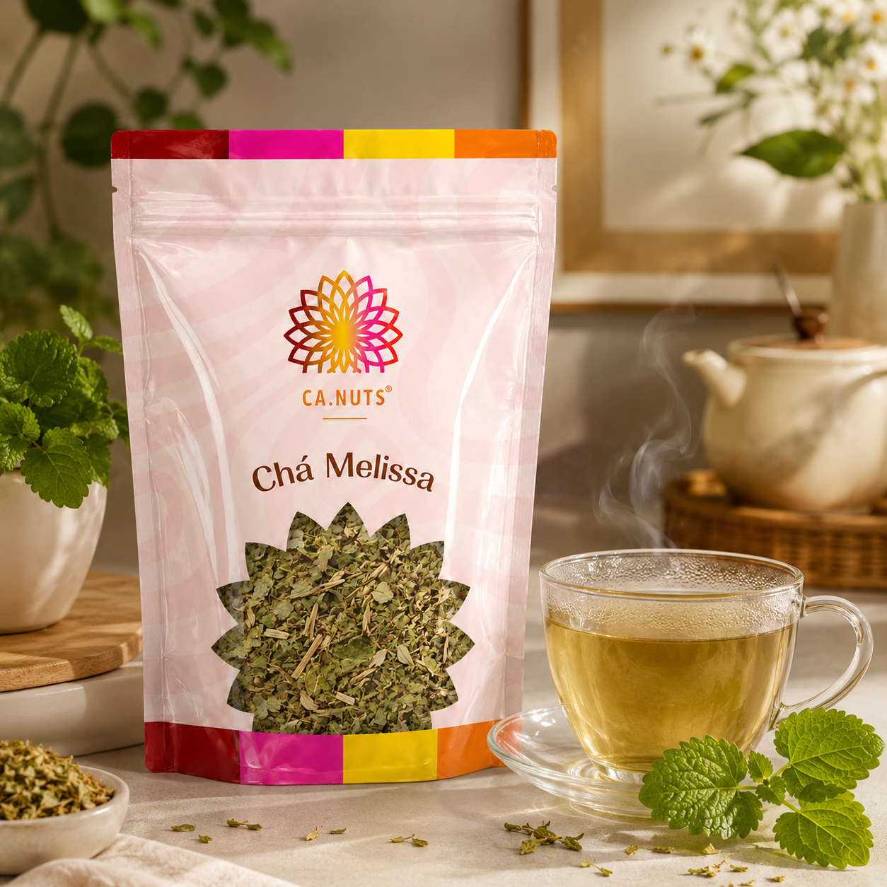 Chá de Melissa Ca.Nuts Premium Ca.Nuts
