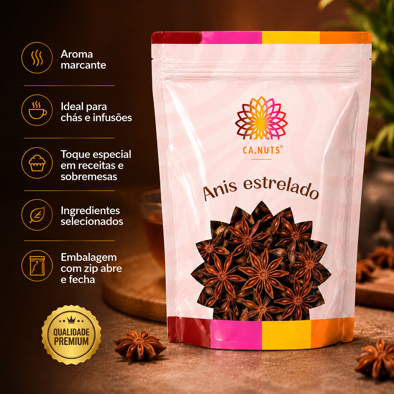 Anis Estrelado Premium | Ca.Nuts