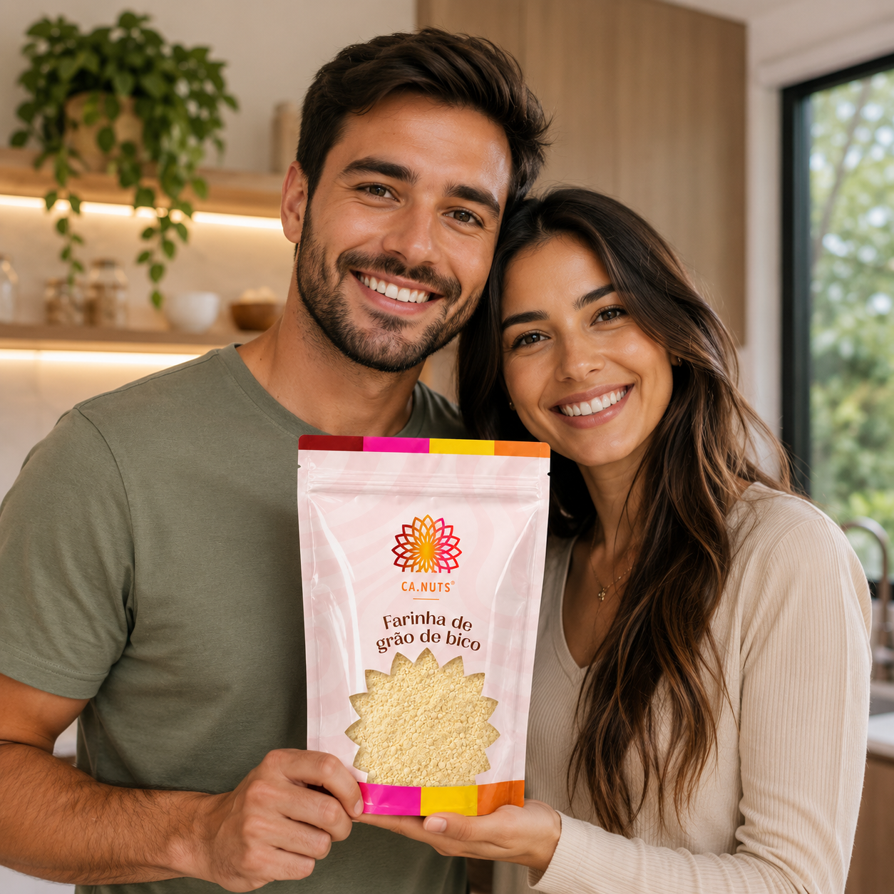 Farinha de Grão de Bico Premium | Marca Ca.Nuts
