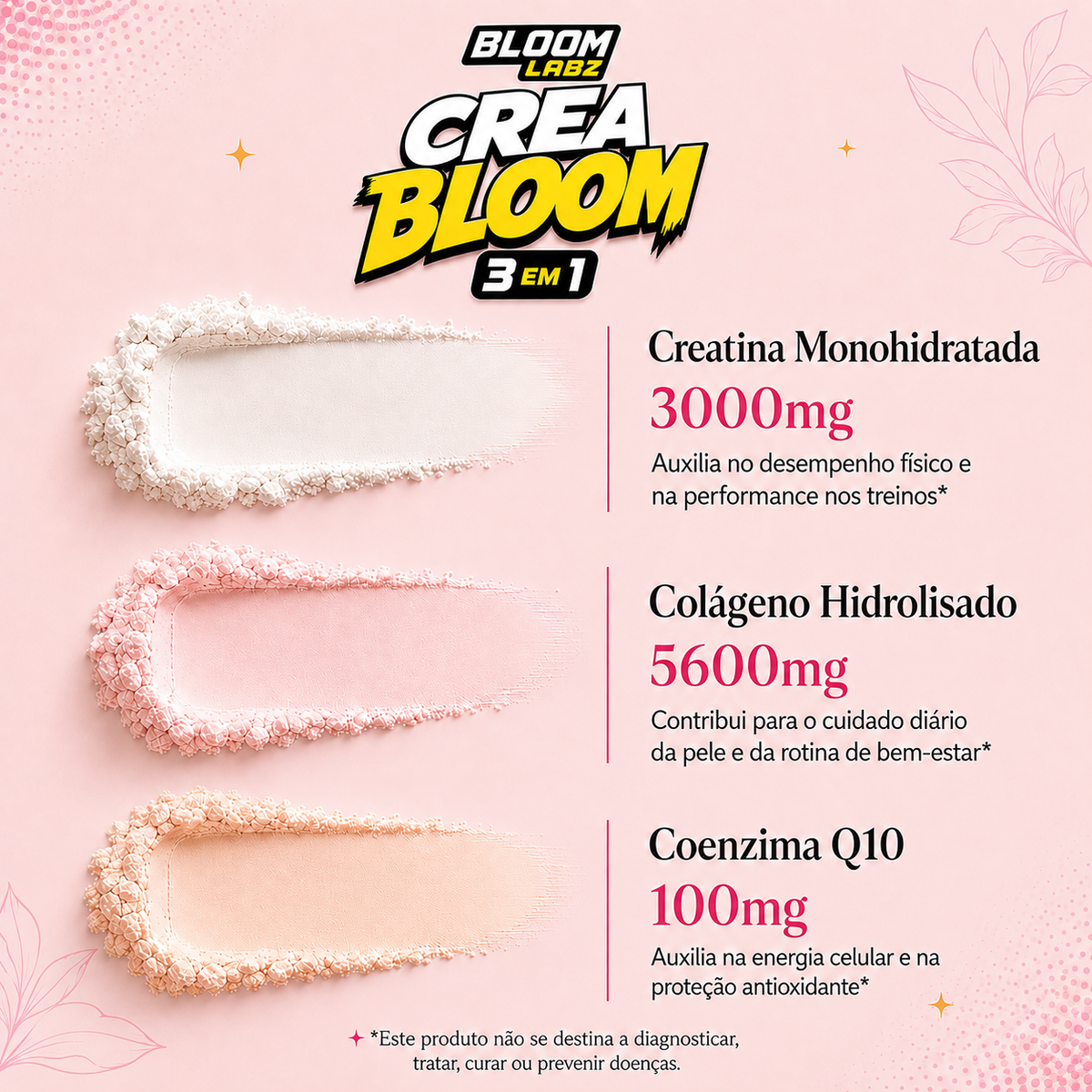 Creatina 3 em 1