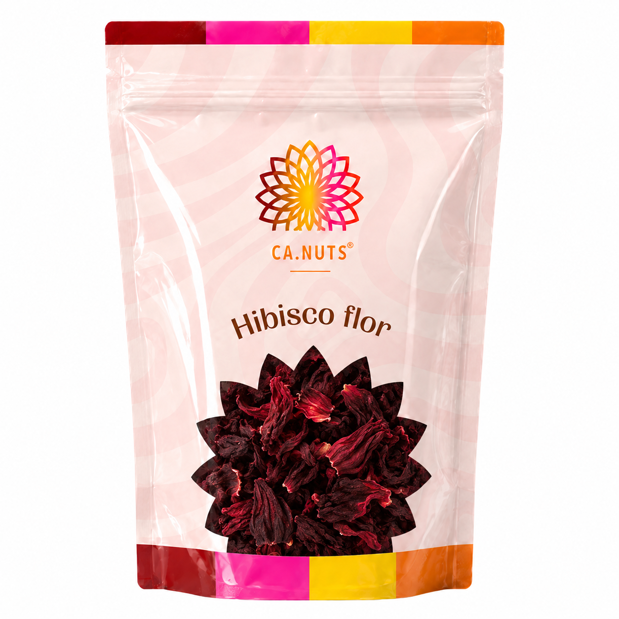 Hibisco Flor Desidratada Chá Ca.Nuts | Linha de Chás Ca.Nuts | Marca Ca.Nuts