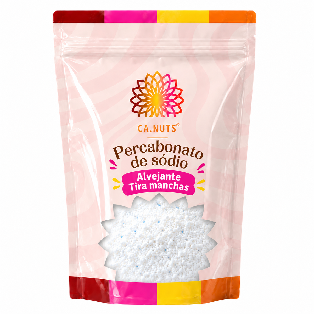 Percarbonato de Sódio Em Pó Tira Manchas Roupas Coloridas e Brancas